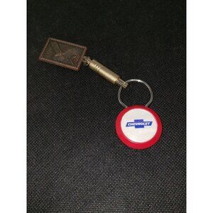 VINTAGE CHEVY RARE CHEVORLET & EAGLE MOUNTAIN KEYCHAIN